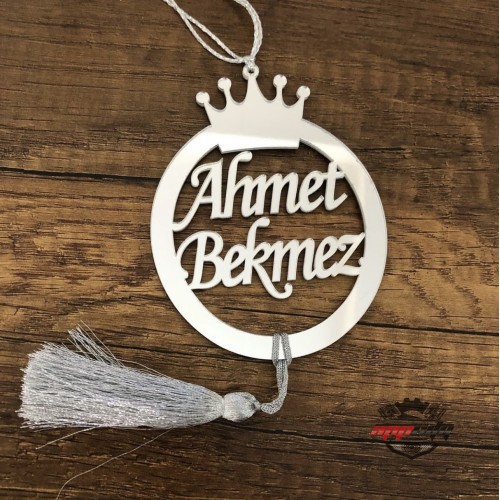 Appcity İsimli Pleksi Dikiz Ayna Süsü